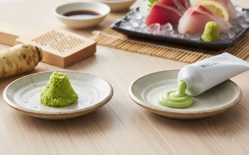 本わさびとチューブわさびの違いと栄養:日本の食文化を深く味わうガイド