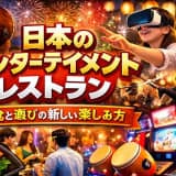日本のエンターテイメントレストラン:食と遊びの新しい楽しみ方